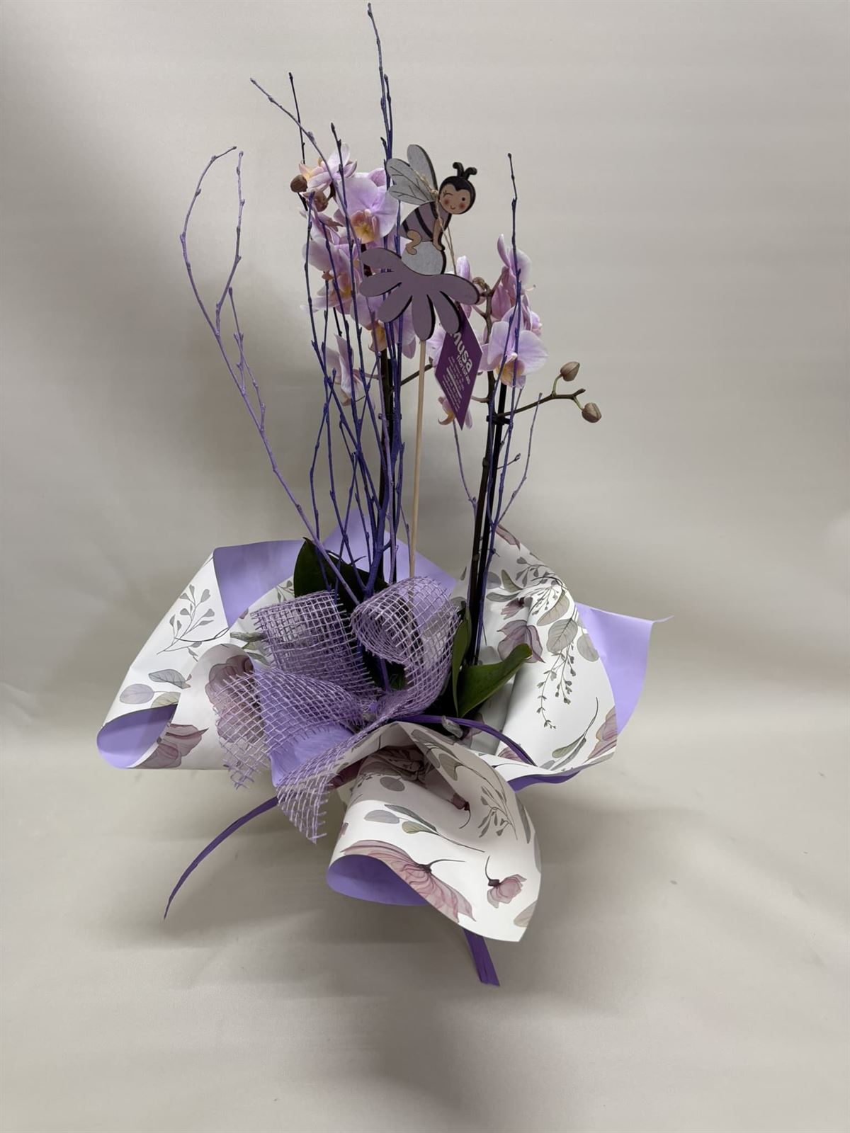 Orquídea lila claro pequeña - Imagen 1
