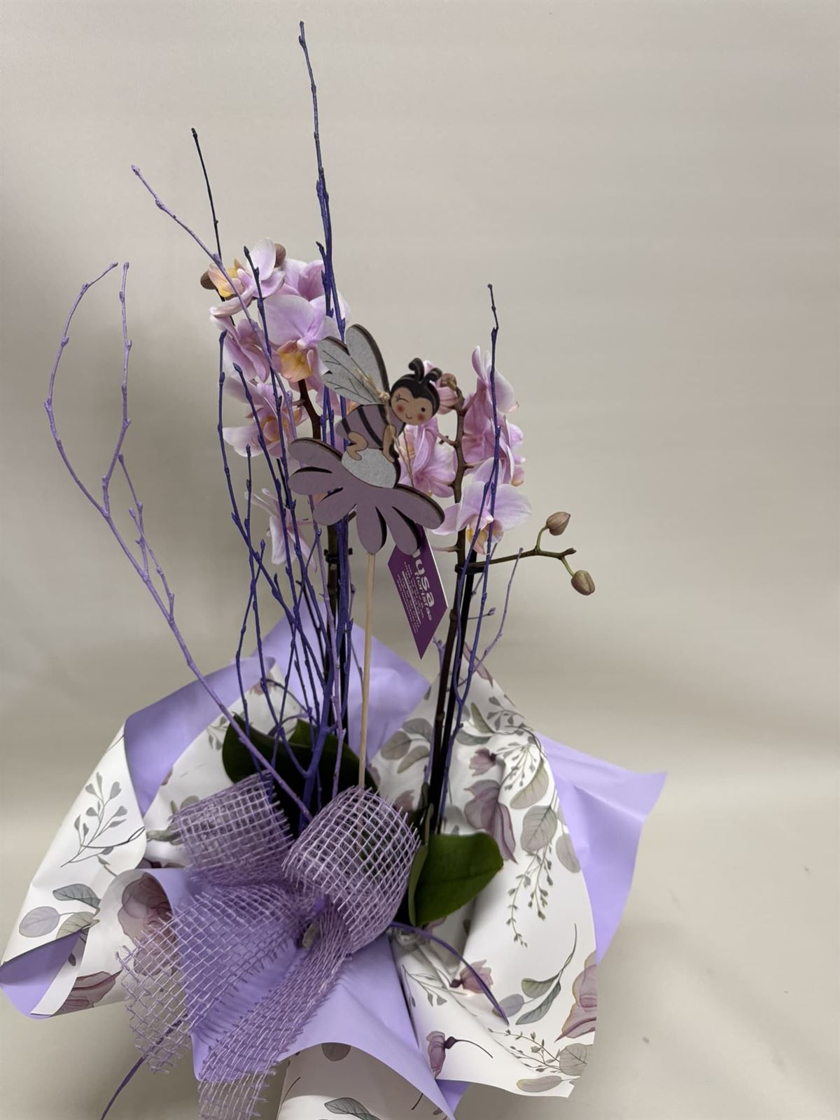 Orquídea lila claro pequeña - Imagen 3