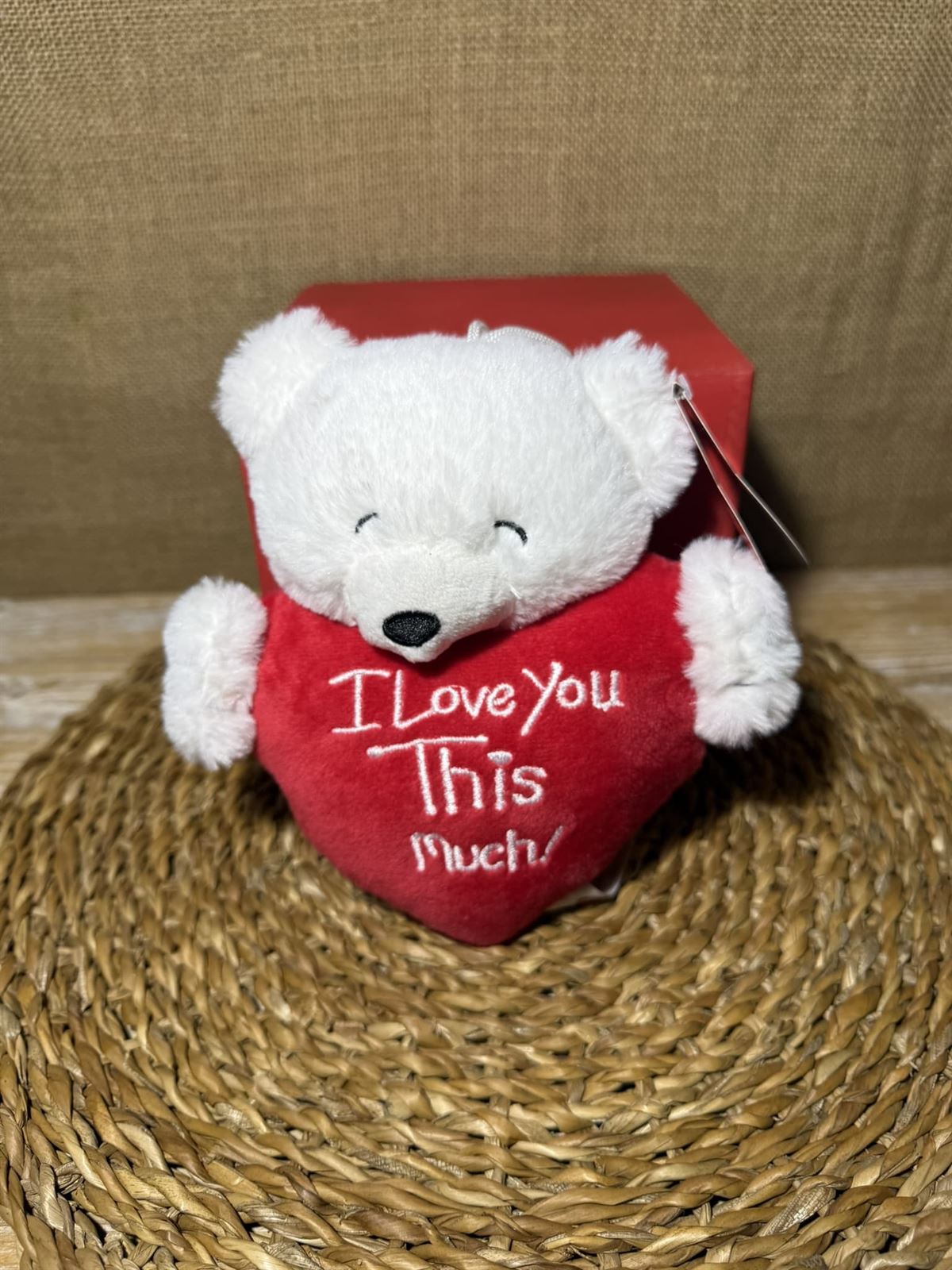 Oso blanco con corazón - Imagen 2