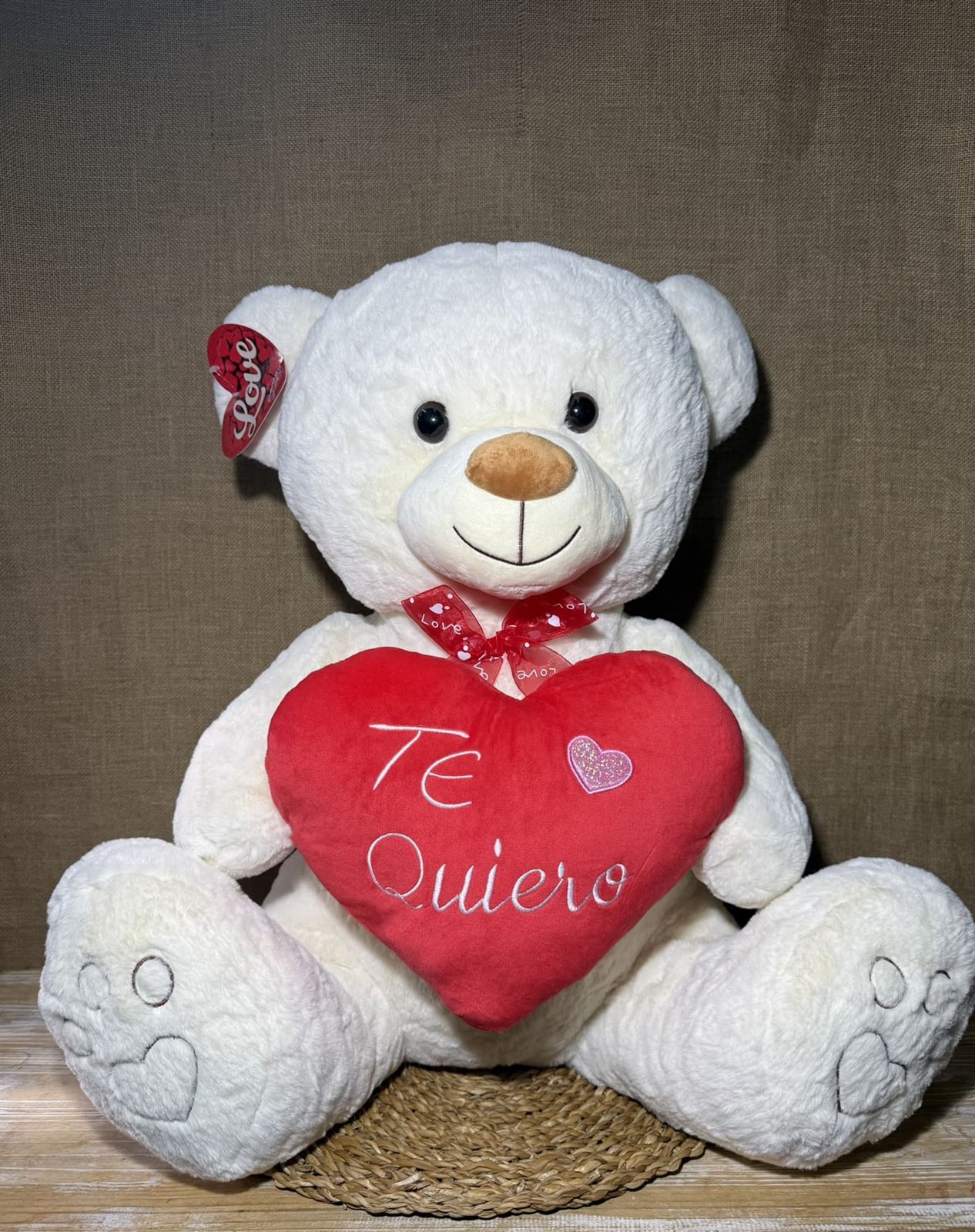 Oso blanco grande - Imagen 4