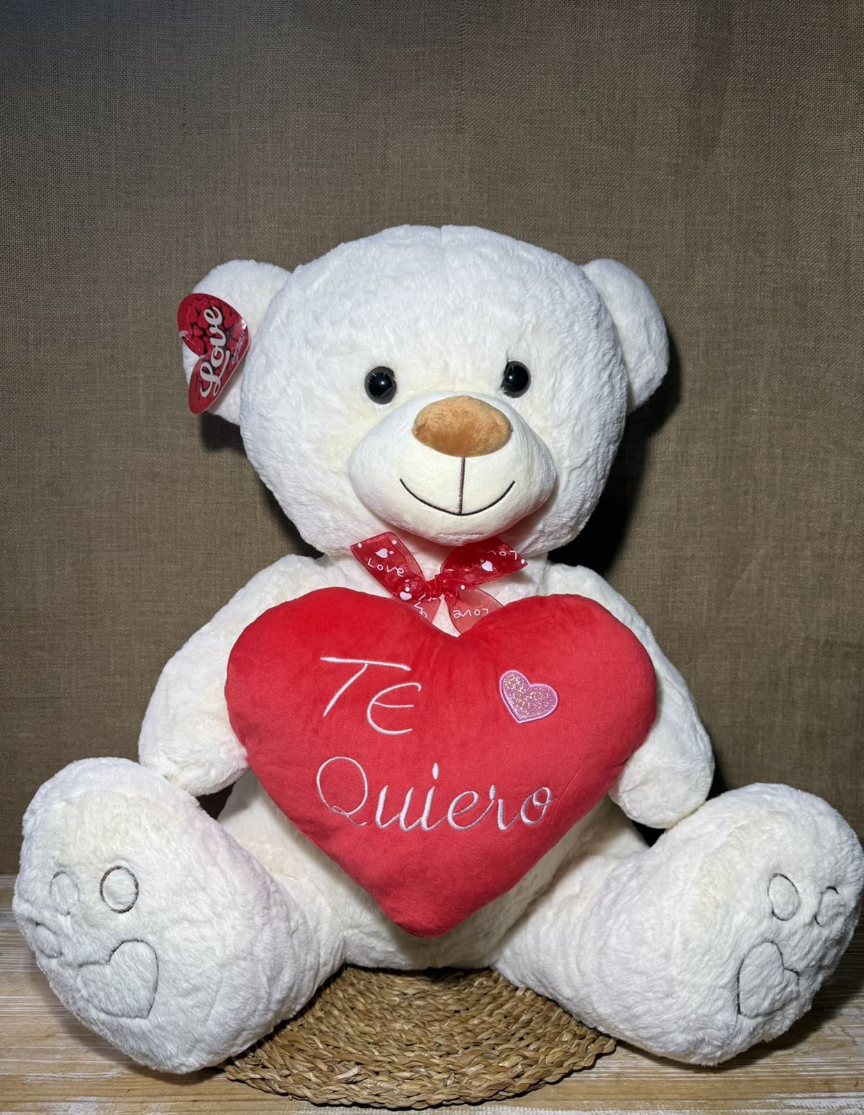 Oso blanco grande - Imagen 5