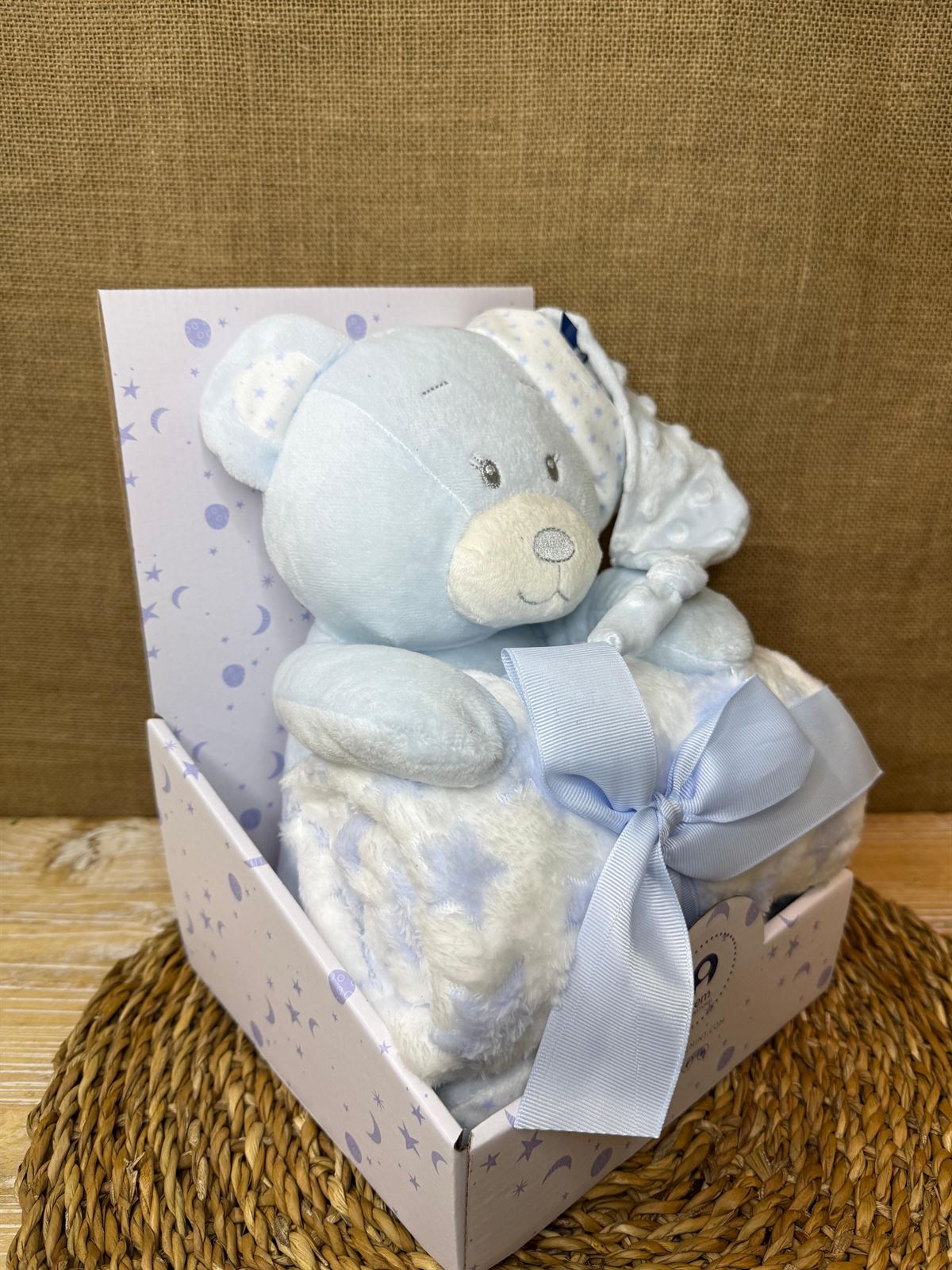 Peluche con manta - Imagen 1