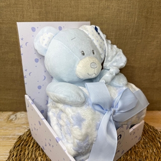 Peluche con manta - Imagen 1