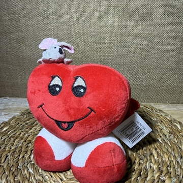 Peluche corazón pies - Imagen 2