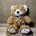 Peluche marrón. - Imagen 1