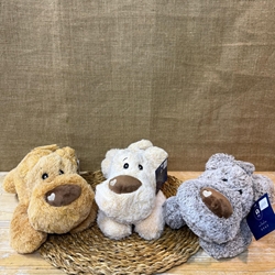 Peluche perro tumbado - Imagen 1