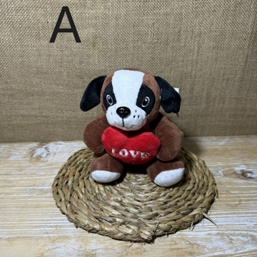 Peluche perros corazón - Imagen 2
