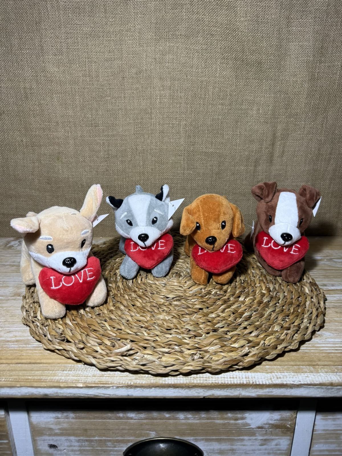 Peluches en forma de perro - Imagen 1