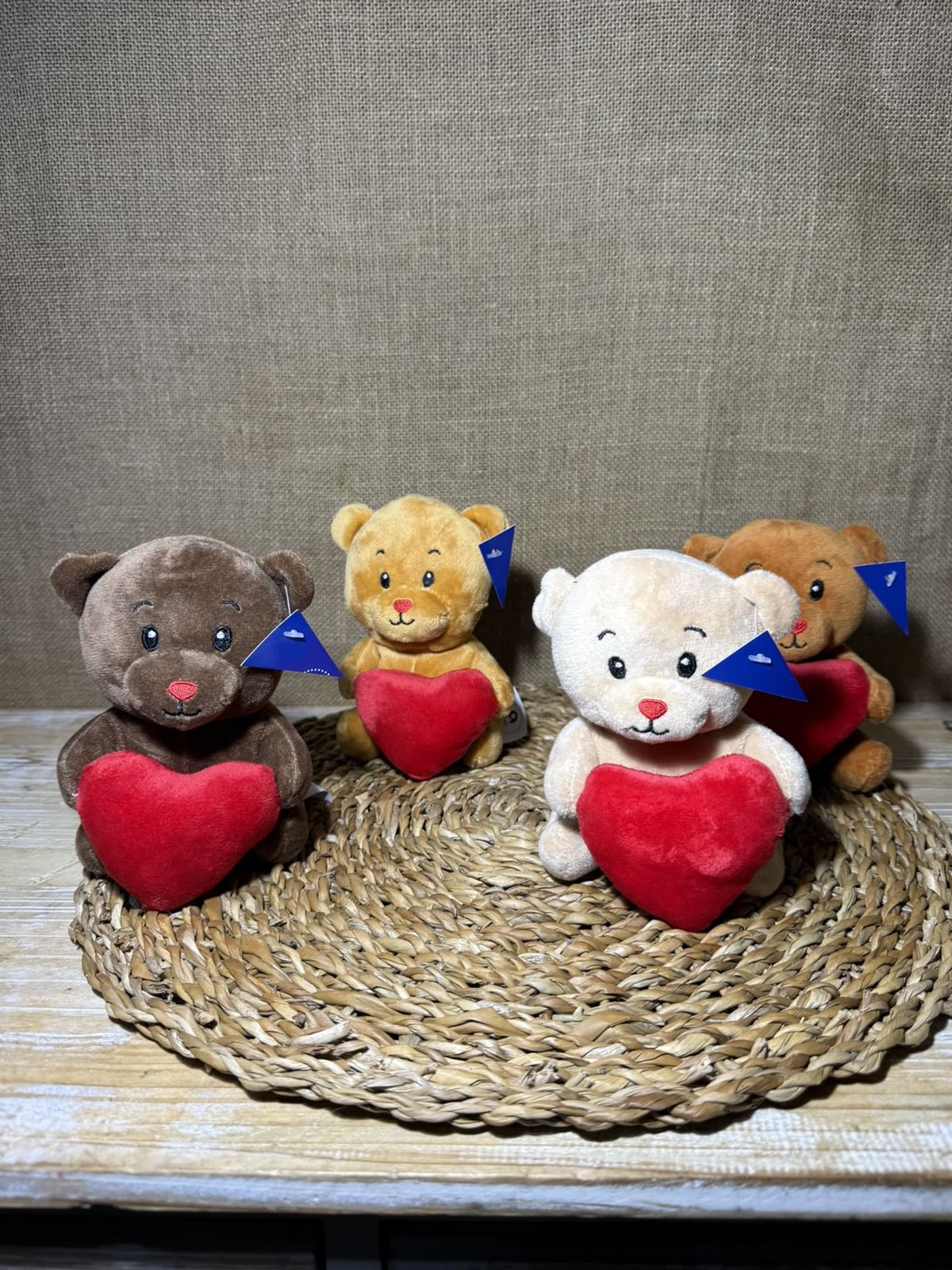 Peluches oso corazón - Imagen 1