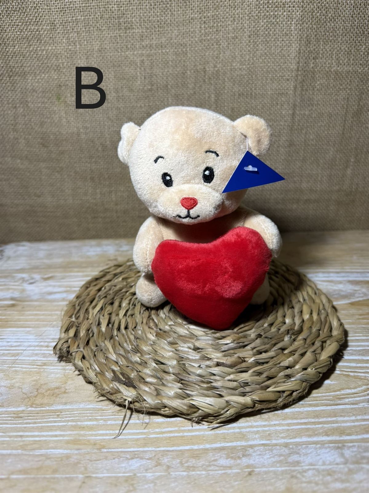 Peluches oso corazón - Imagen 3