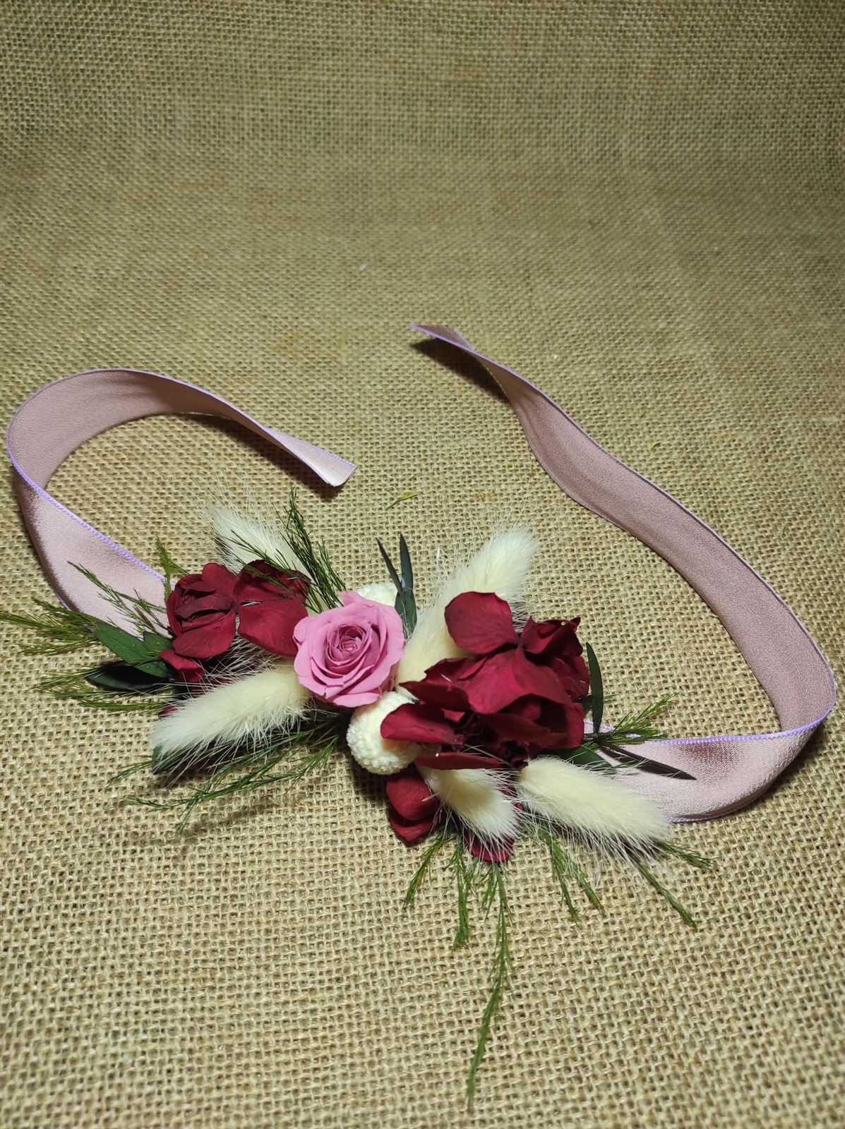 Pulsera burdeos - Imagen 1