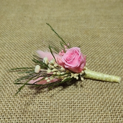 Ramillete con rosa - Imagen 2