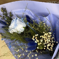 Ramo 1 rosa azul claro - Imagen 2