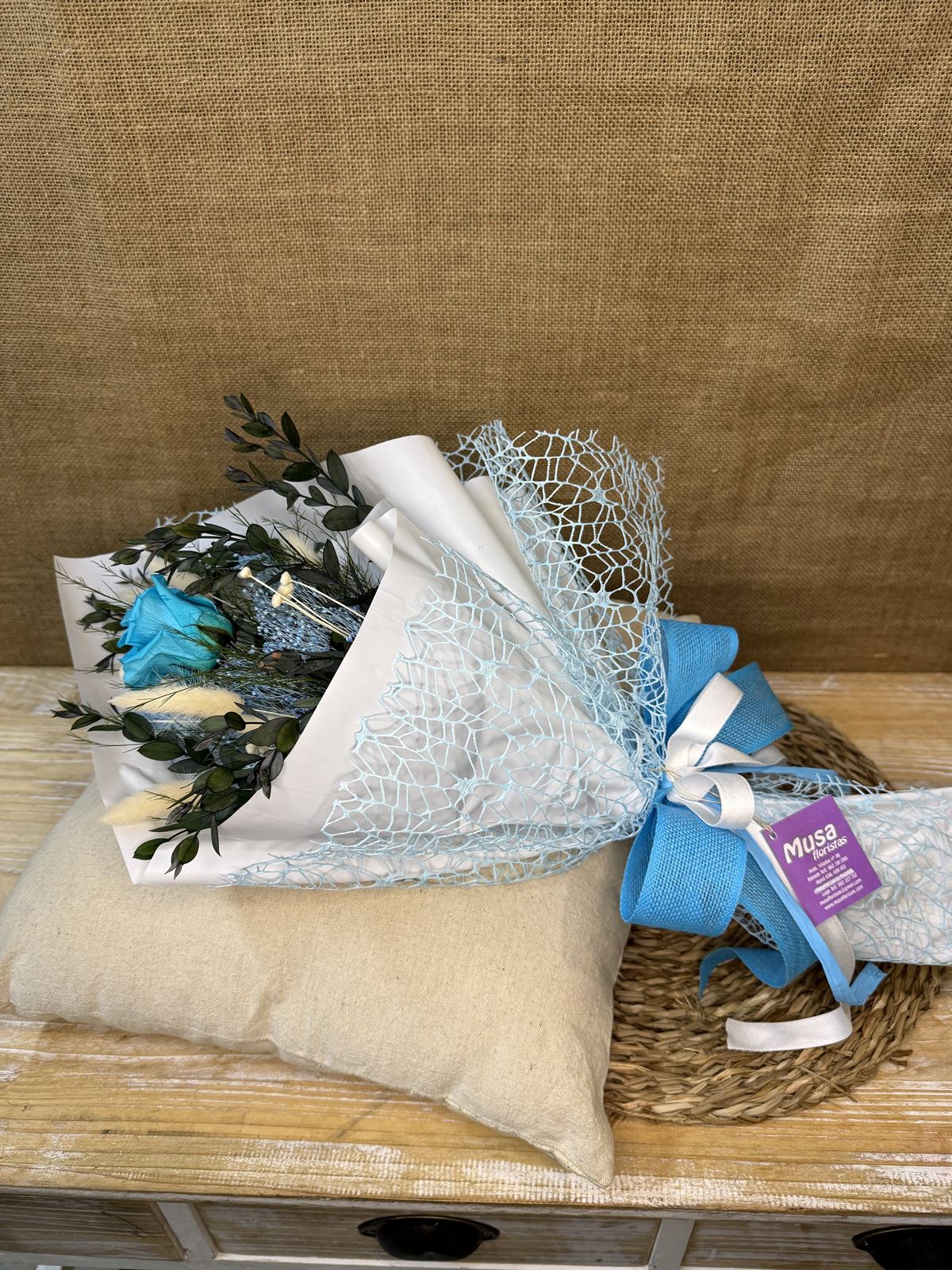 Ramo 1 rosa azul - Imagen 1