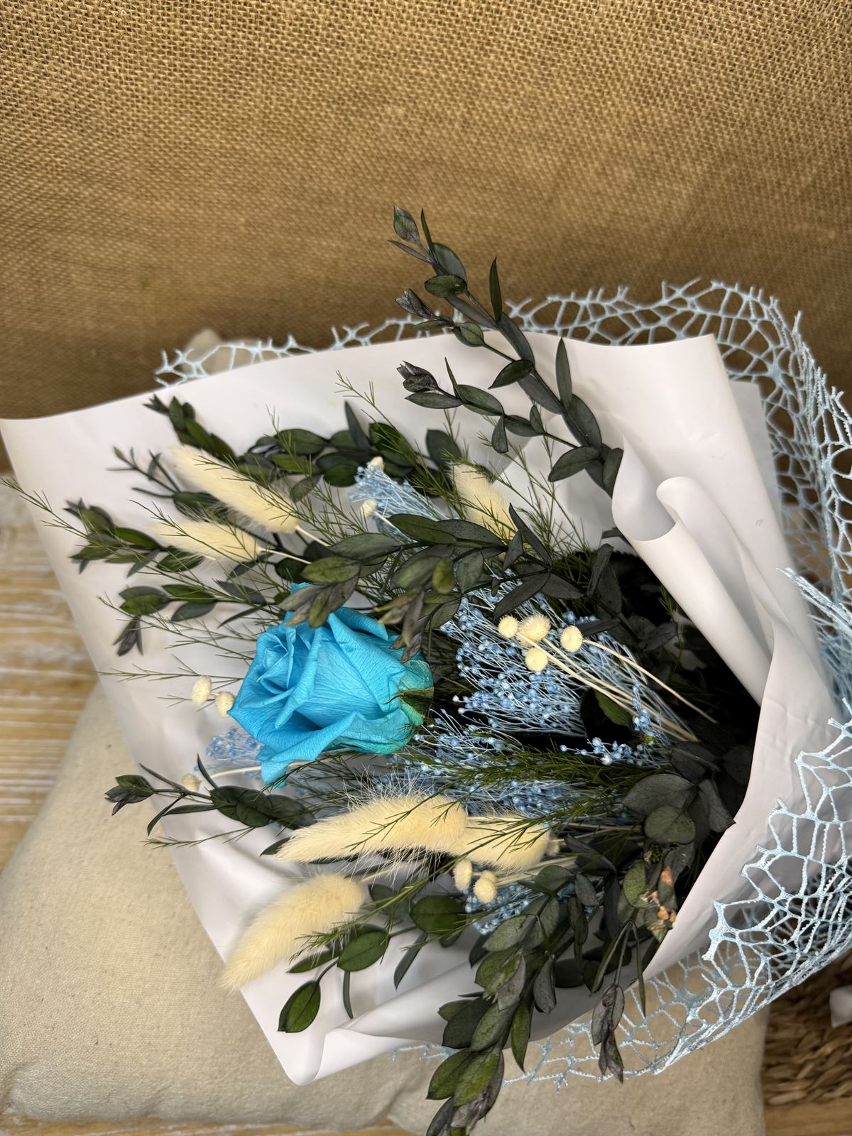 Ramo 1 rosa azul - Imagen 2