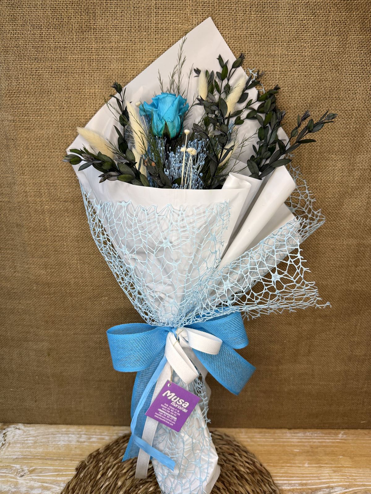 Ramo 1 rosa azul - Imagen 3