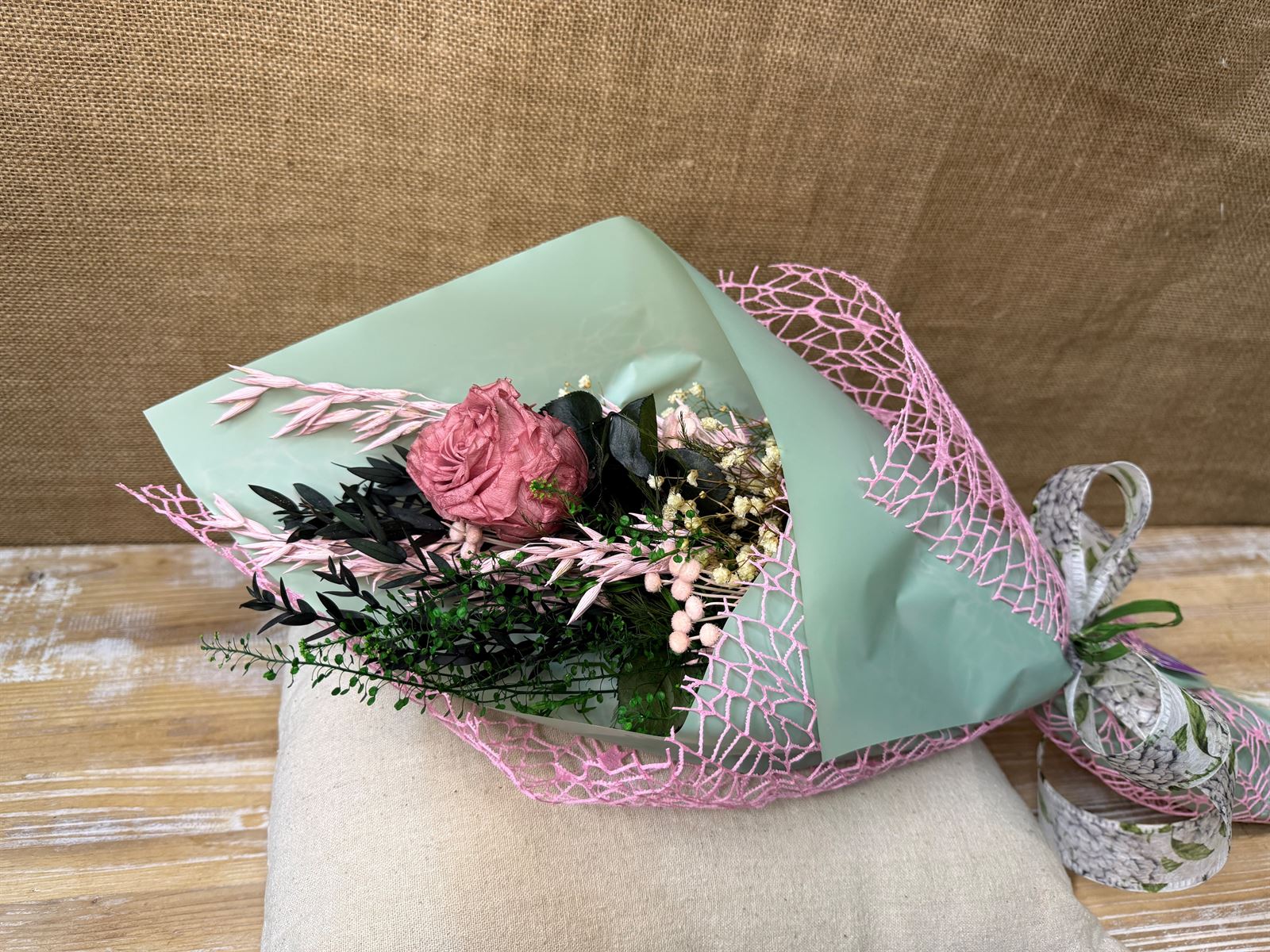 Ramo 1 rosa blossom - Imagen 2