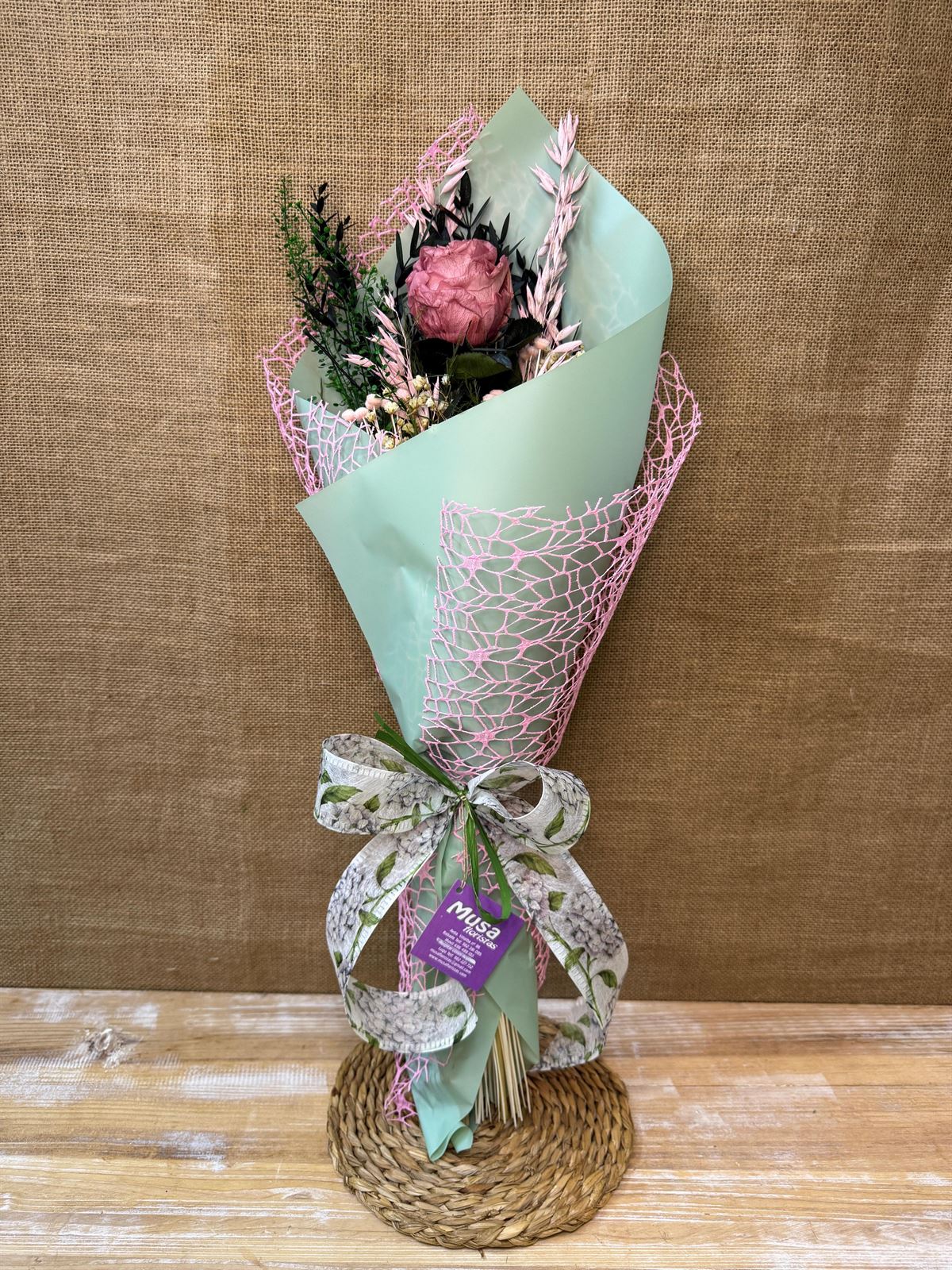 Ramo 1 rosa blossom - Imagen 3