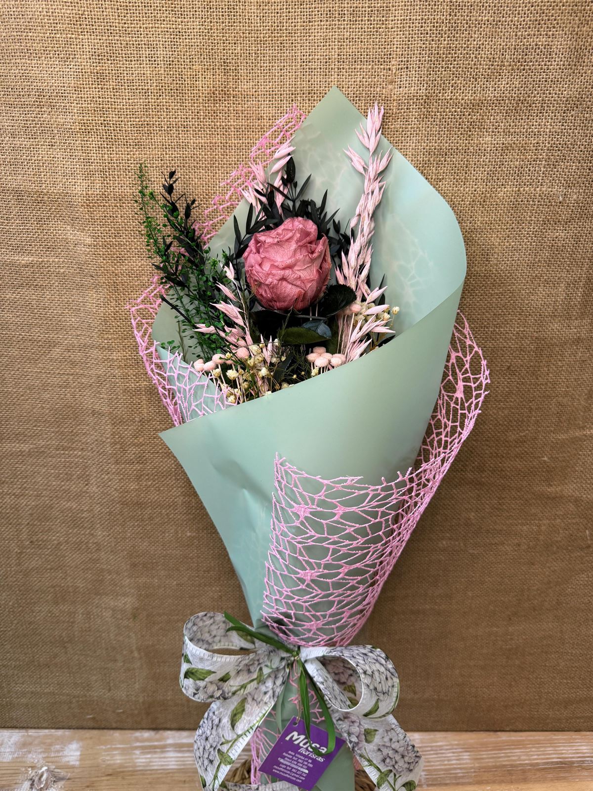 Ramo 1 rosa blossom - Imagen 4