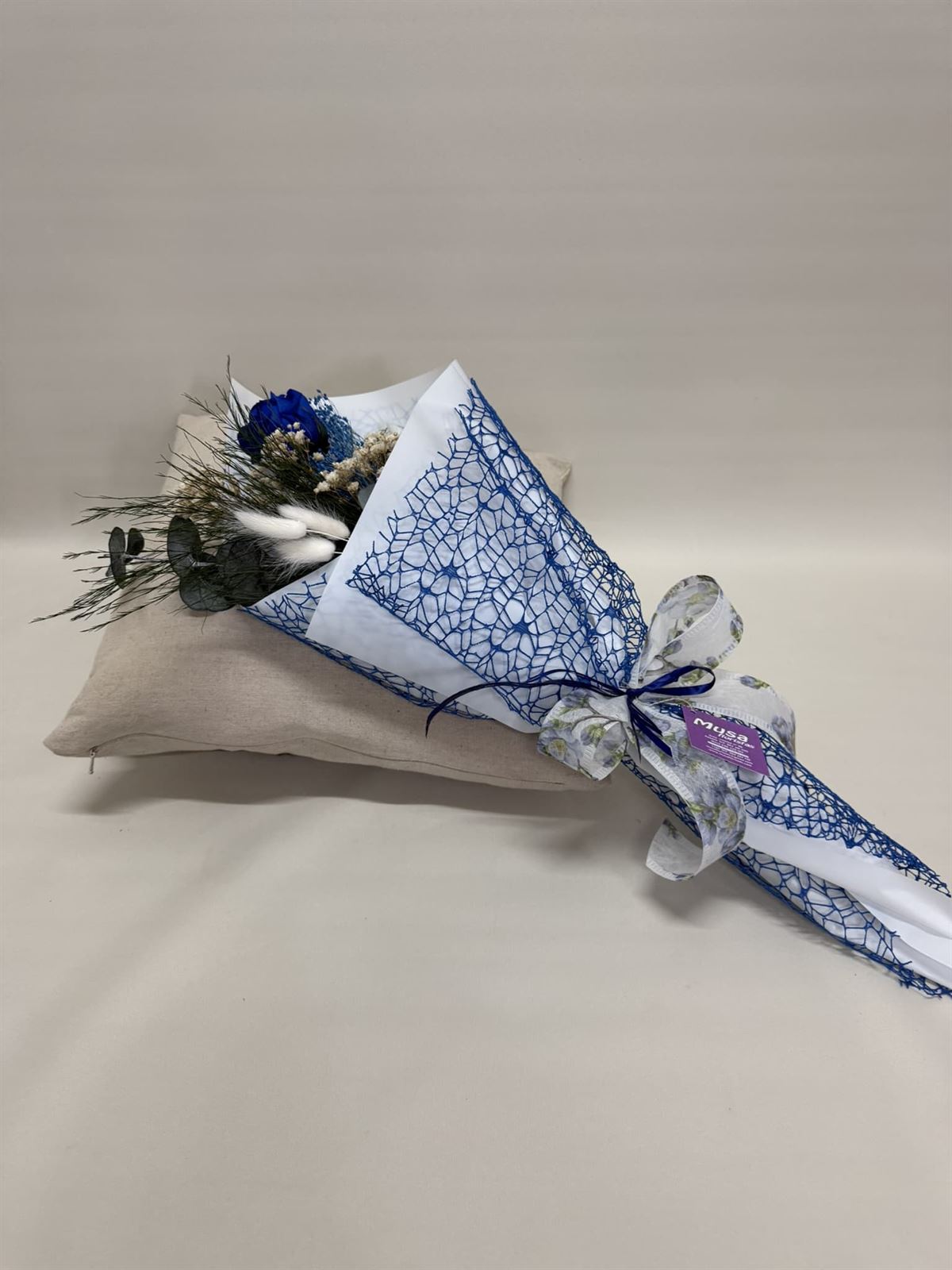 Ramo 1 rosa en tono azulón - Imagen 1