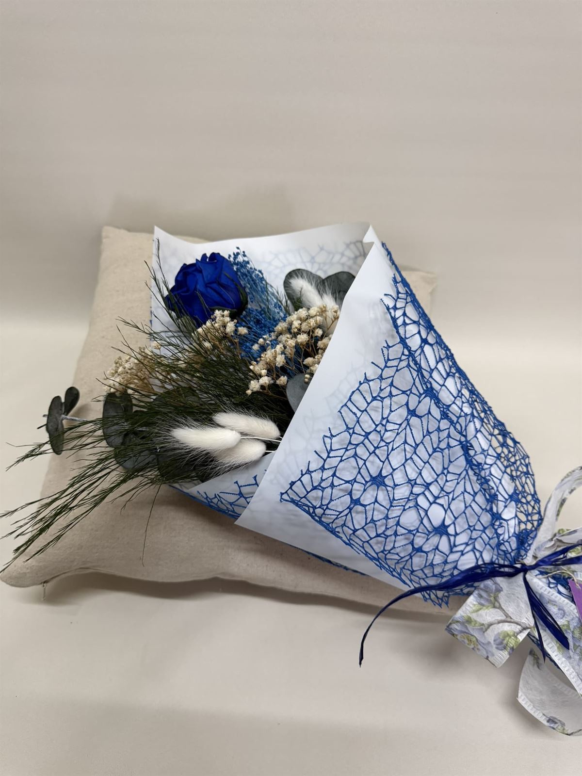 Ramo 1 rosa en tono azulón - Imagen 2