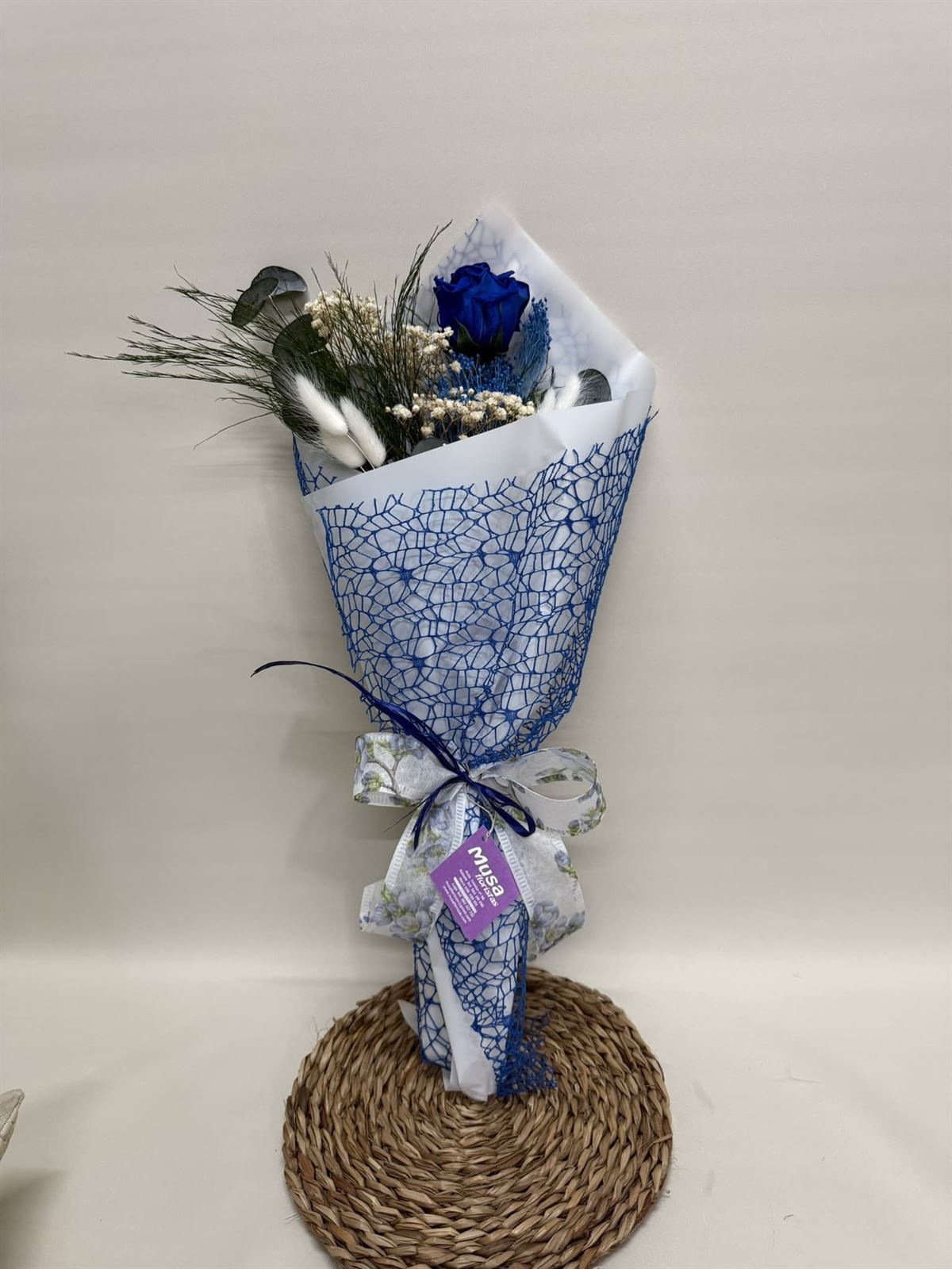 Ramo 1 rosa en tono azulón - Imagen 3