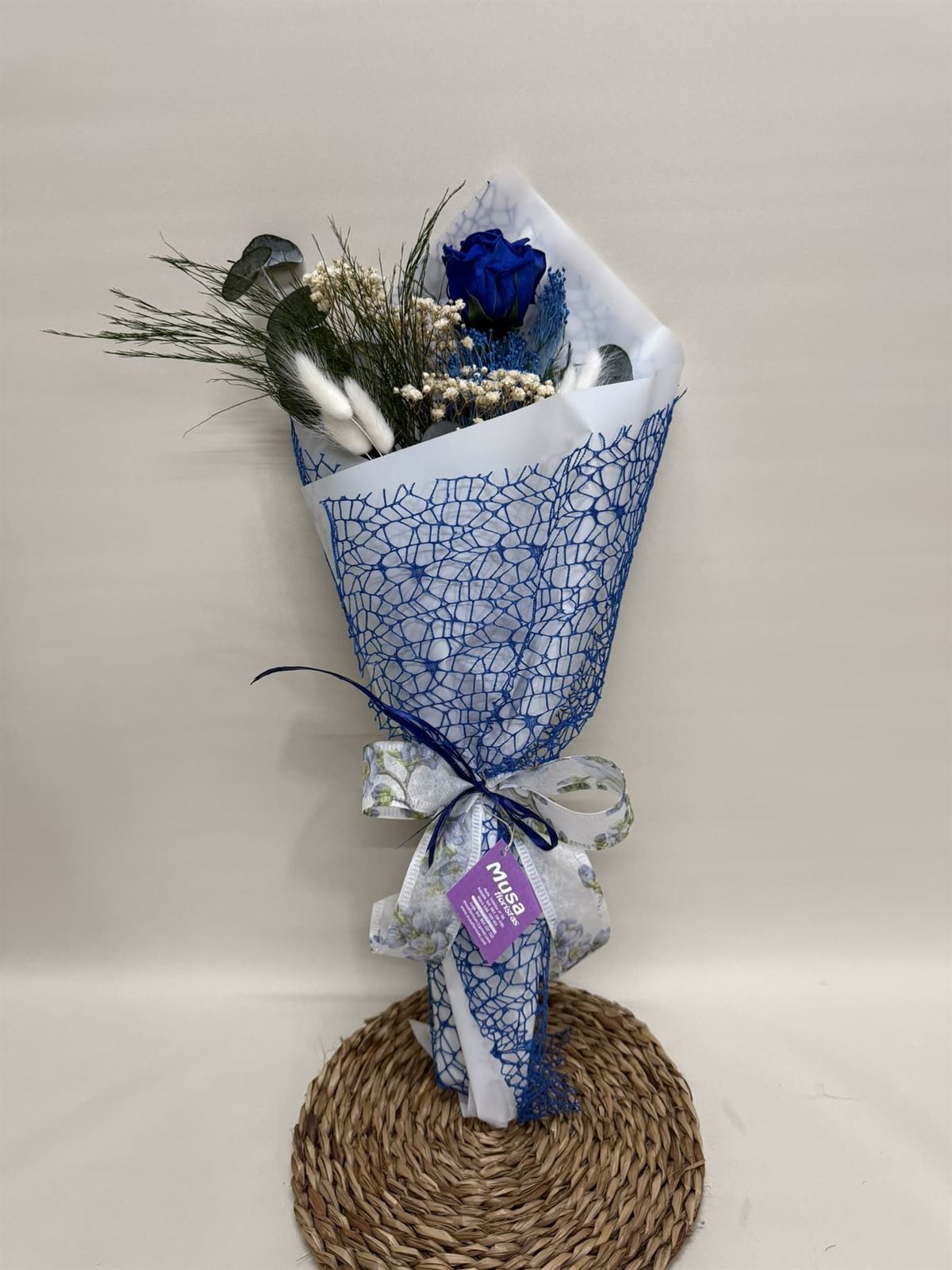 Ramo 1 rosa en tono azulón - Imagen 4