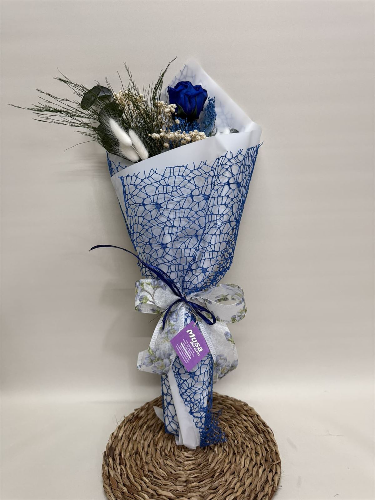 Ramo 1 rosa en tono azulón - Imagen 5