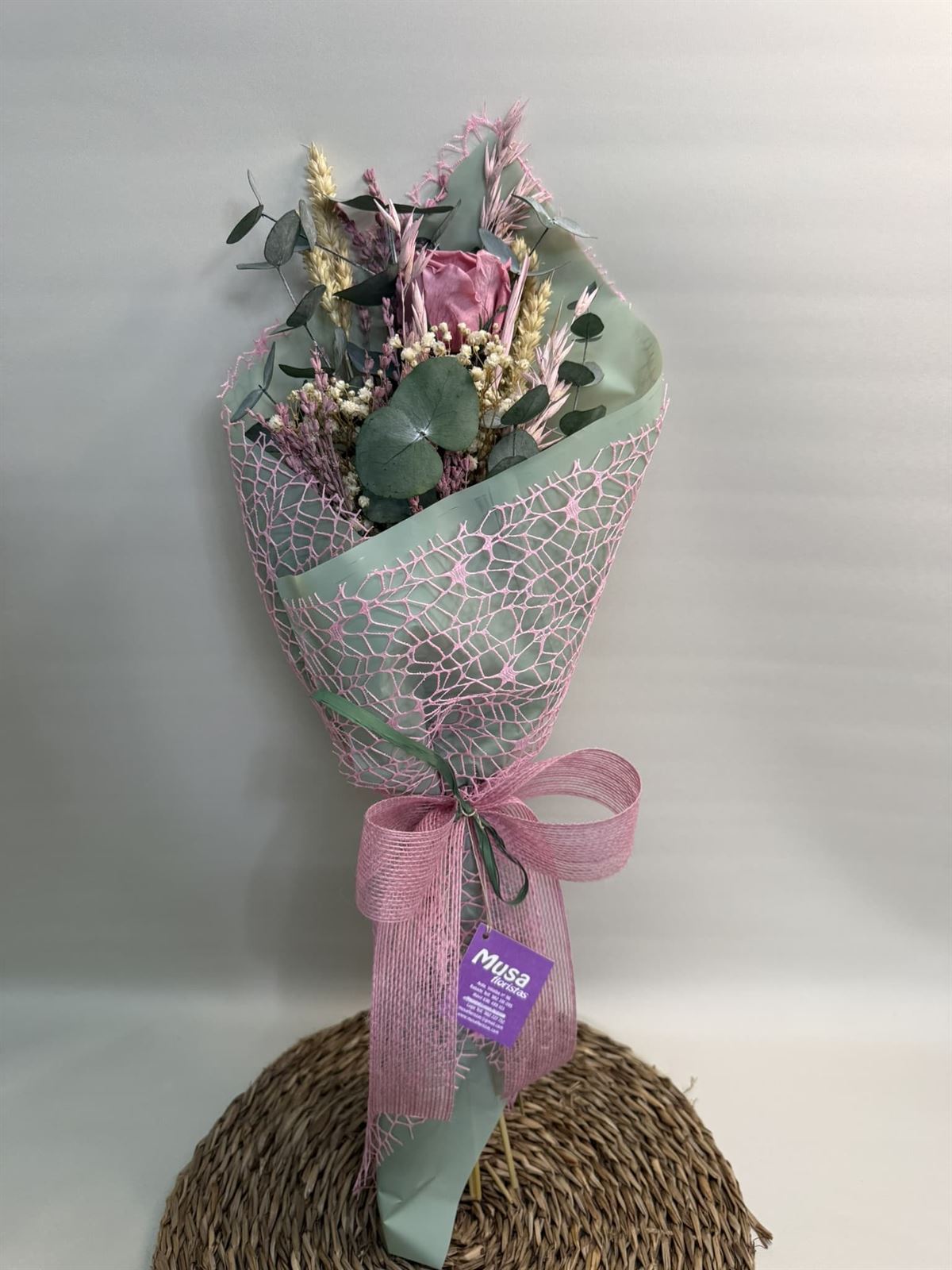 Ramo 1 rosa en tono bloosom - Imagen 1