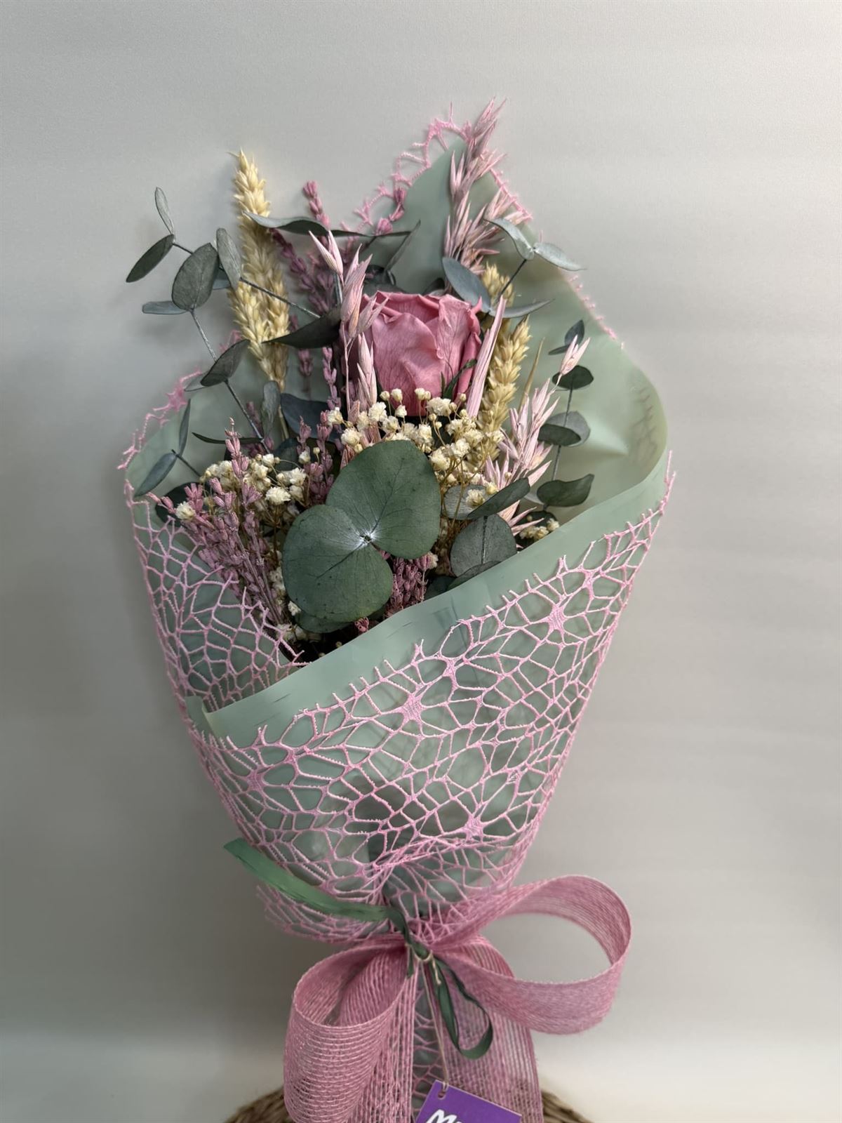 Ramo 1 rosa en tono bloosom - Imagen 2