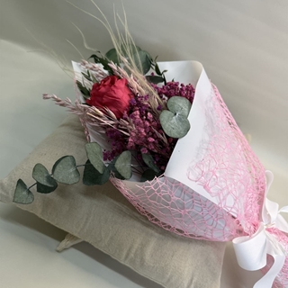 Ramo 1 rosa en tono fucsia - Imagen 2