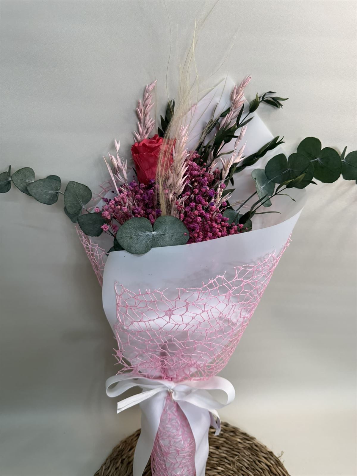 Ramo 1 rosa en tono fucsia - Imagen 5