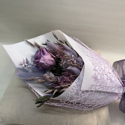 Ramo 1 rosa en tono lila - Imagen 2