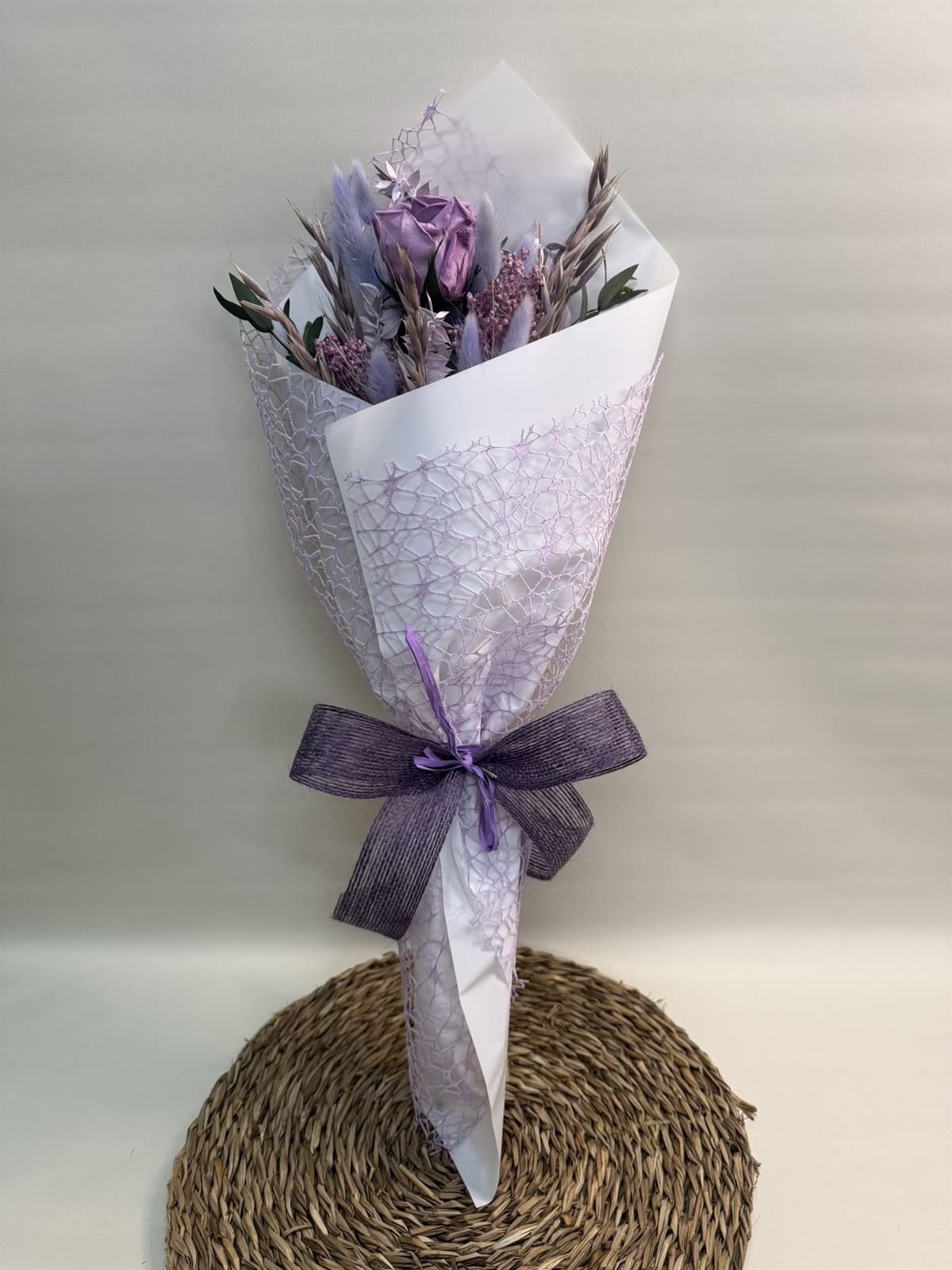 Ramo 1 rosa en tono lila - Imagen 3