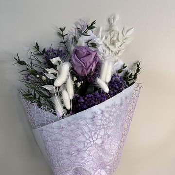 Ramo 1 rosa en tono lilas - Imagen 2