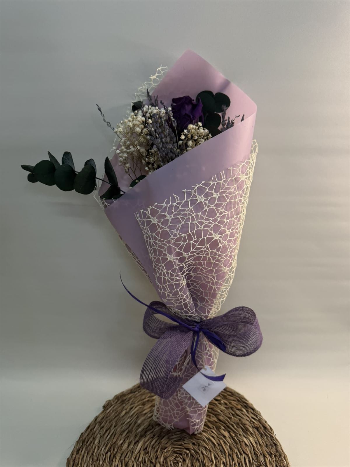 Ramo 1 rosa en tono morado - Imagen 1