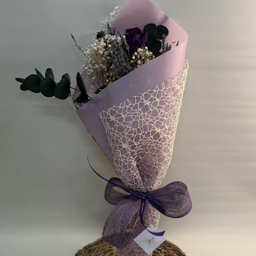 Ramo 1 rosa en tono morado - Imagen 1