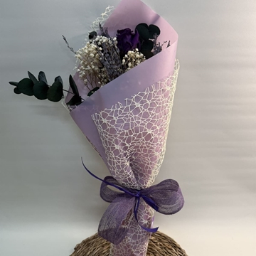 Ramo 1 rosa en tono morado - Imagen 2