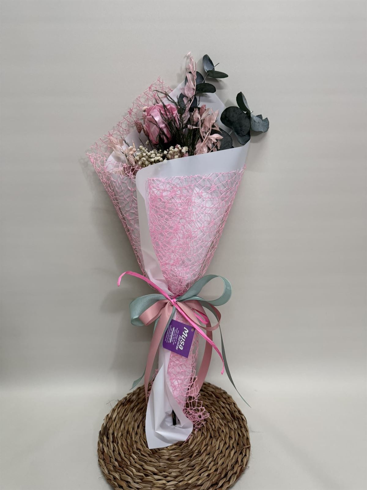 Ramo 1 rosa en tono rosa - Imagen 4