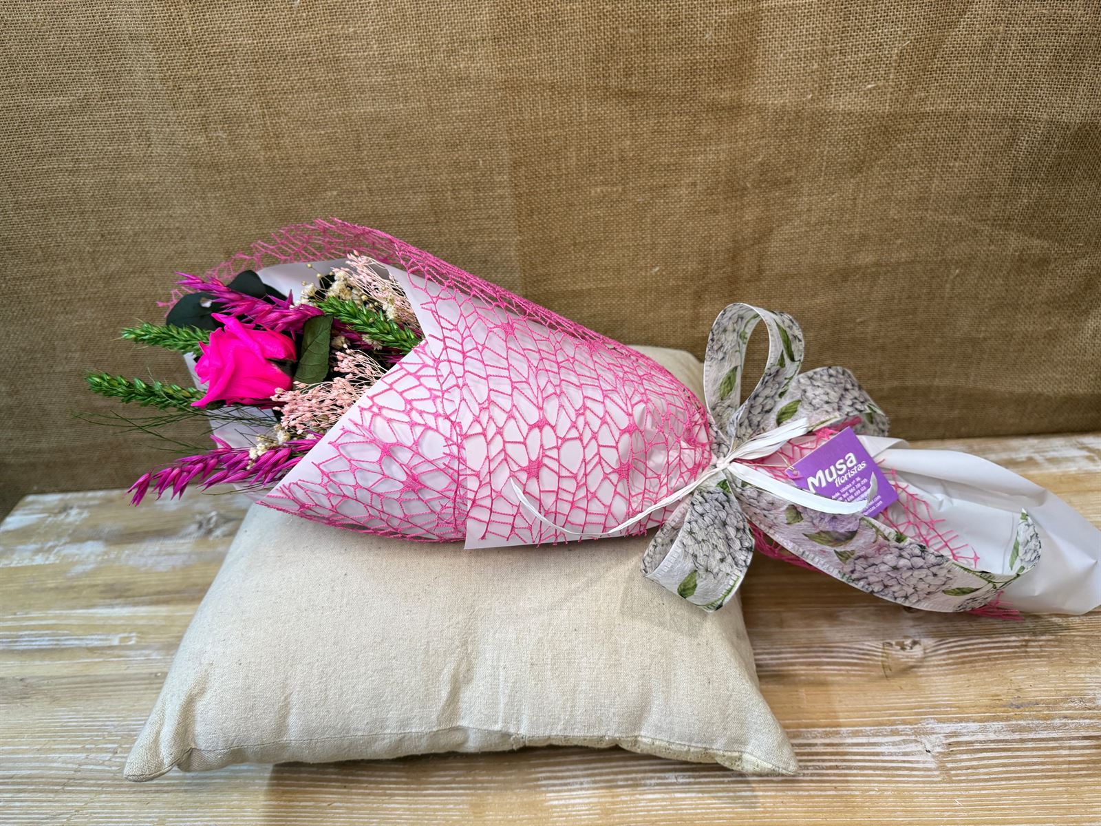 Ramo 1 rosa fucsia - Imagen 3