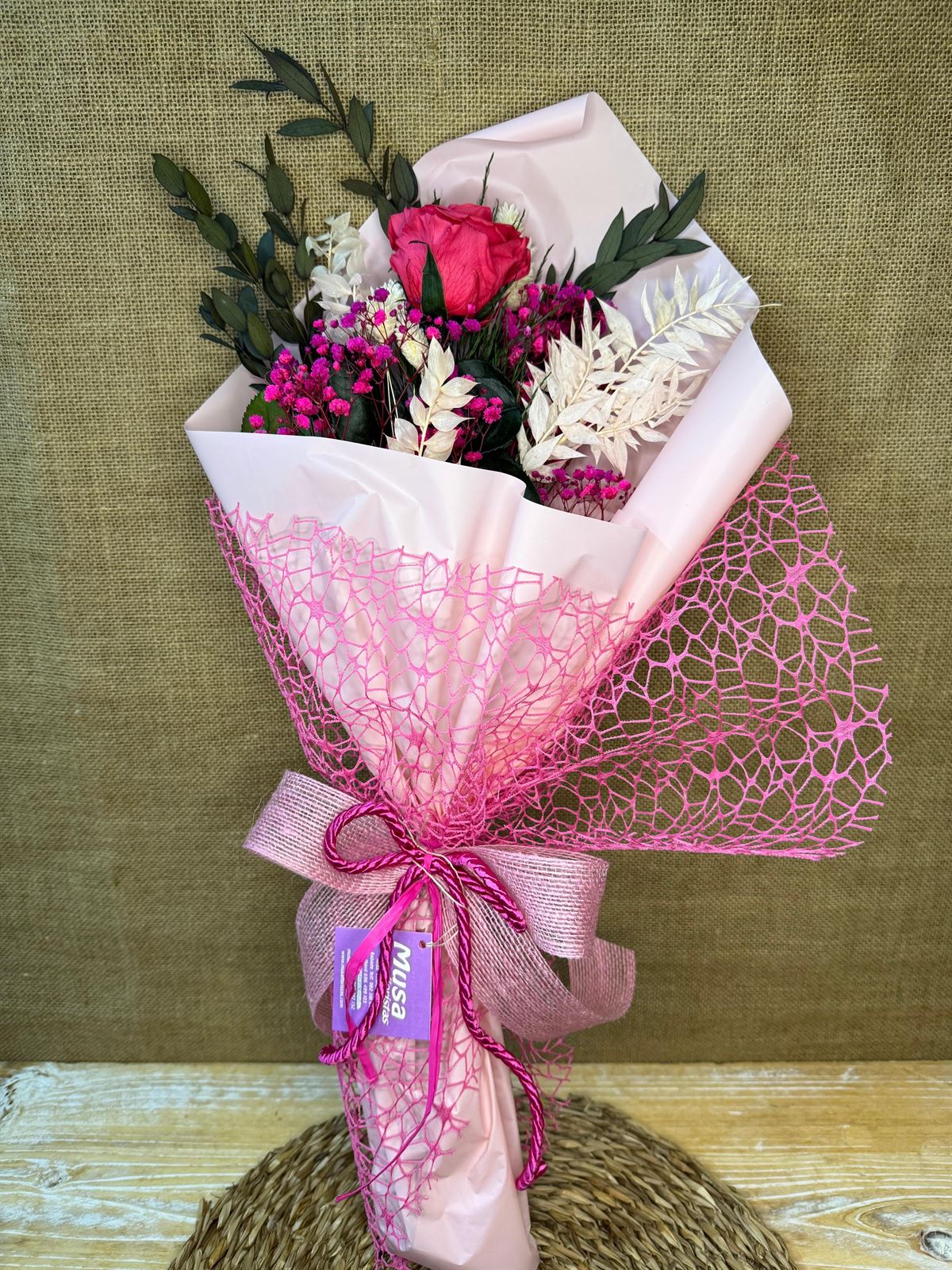 Ramo 1 rosa fucsia - Imagen 1