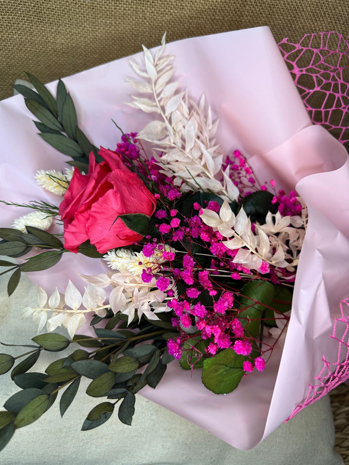 Ramo 1 rosa fucsia - Imagen 2