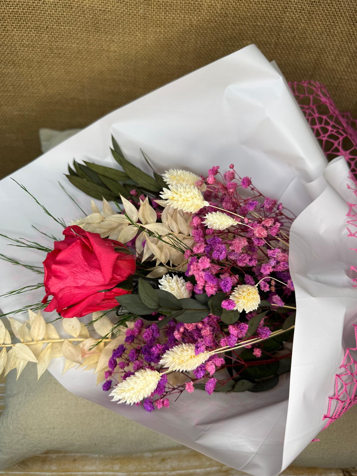 Ramo 1 rosa fucsia - Imagen 2