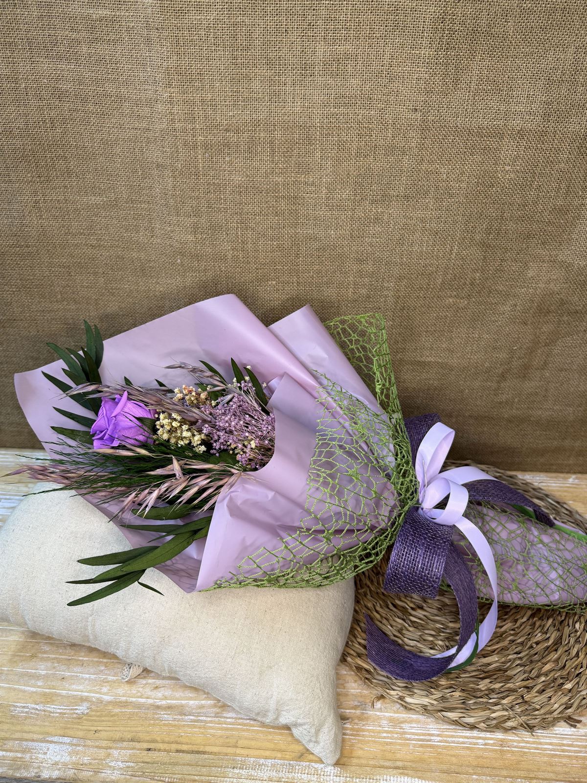 Ramo 1 rosa lila - Imagen 2