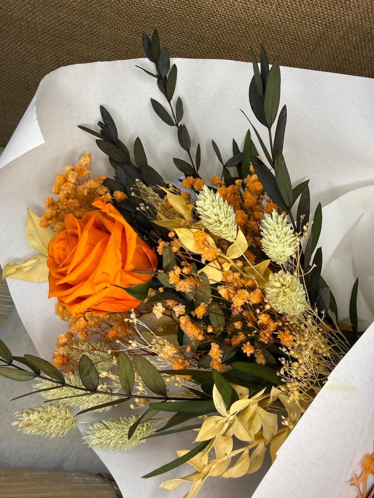 Ramo 1 rosa naranja - Imagen 3