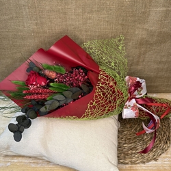 Ramo 1 rosa roja - Imagen 1