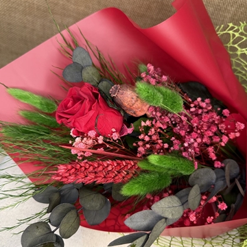 Ramo 1 rosa roja - Imagen 2