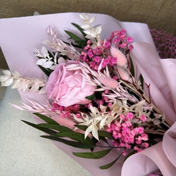 Ramo 1 rosa rosa - Imagen 2