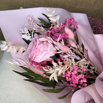 Ramo 1 rosa rosa - Imagen 2