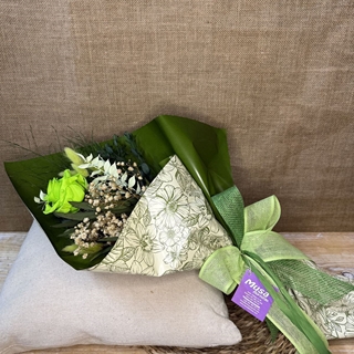 Ramo 1 rosa verde pistacho - Imagen 2